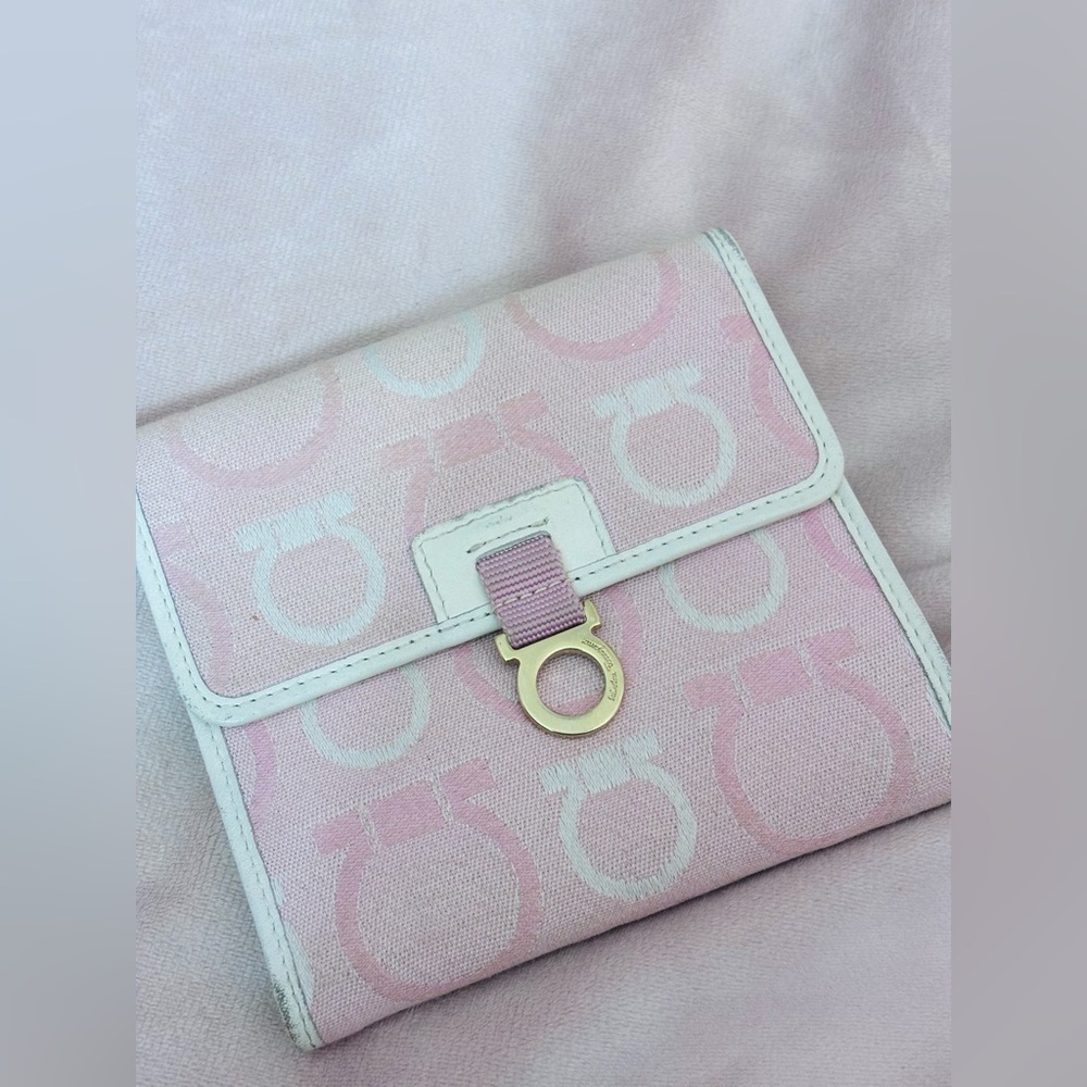 Pink Salvatore Ferragamo Wallet